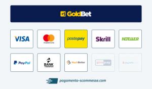 Goldbet prelievo e ricarica, con metodi di deposito e tempi di .